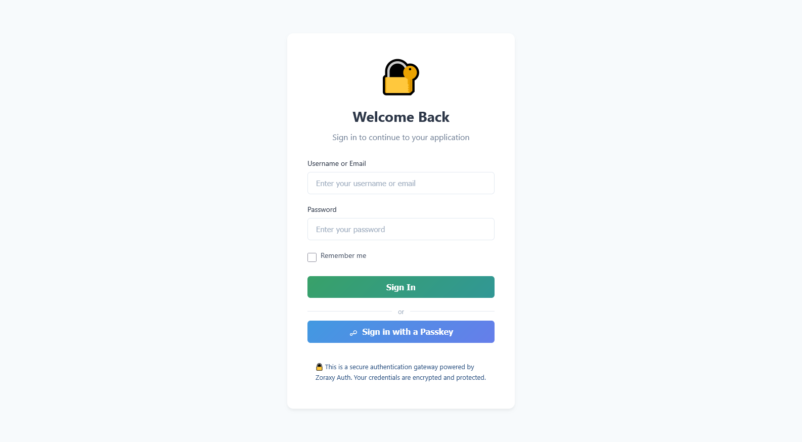 Zoraxy Auth screenshot // Zoraxy Auth 截圖 // Zoraxy Auth Screenshot